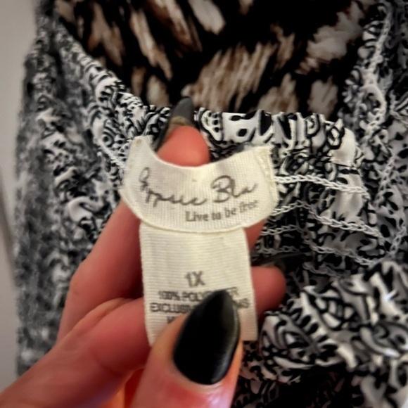 Crown & Ivy Scalloped Hem Sailboat Plus Size Shorts White Blue 24W Pockets - Picture 8 of 11